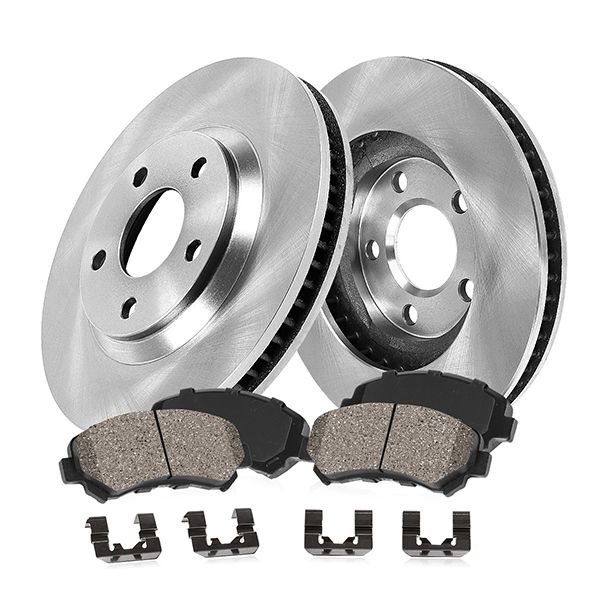 Ceramic Brake Pad and Rotor Kit